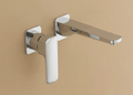 UP SERIES WALL MOUNTED MIXER TWO HOLE BASN