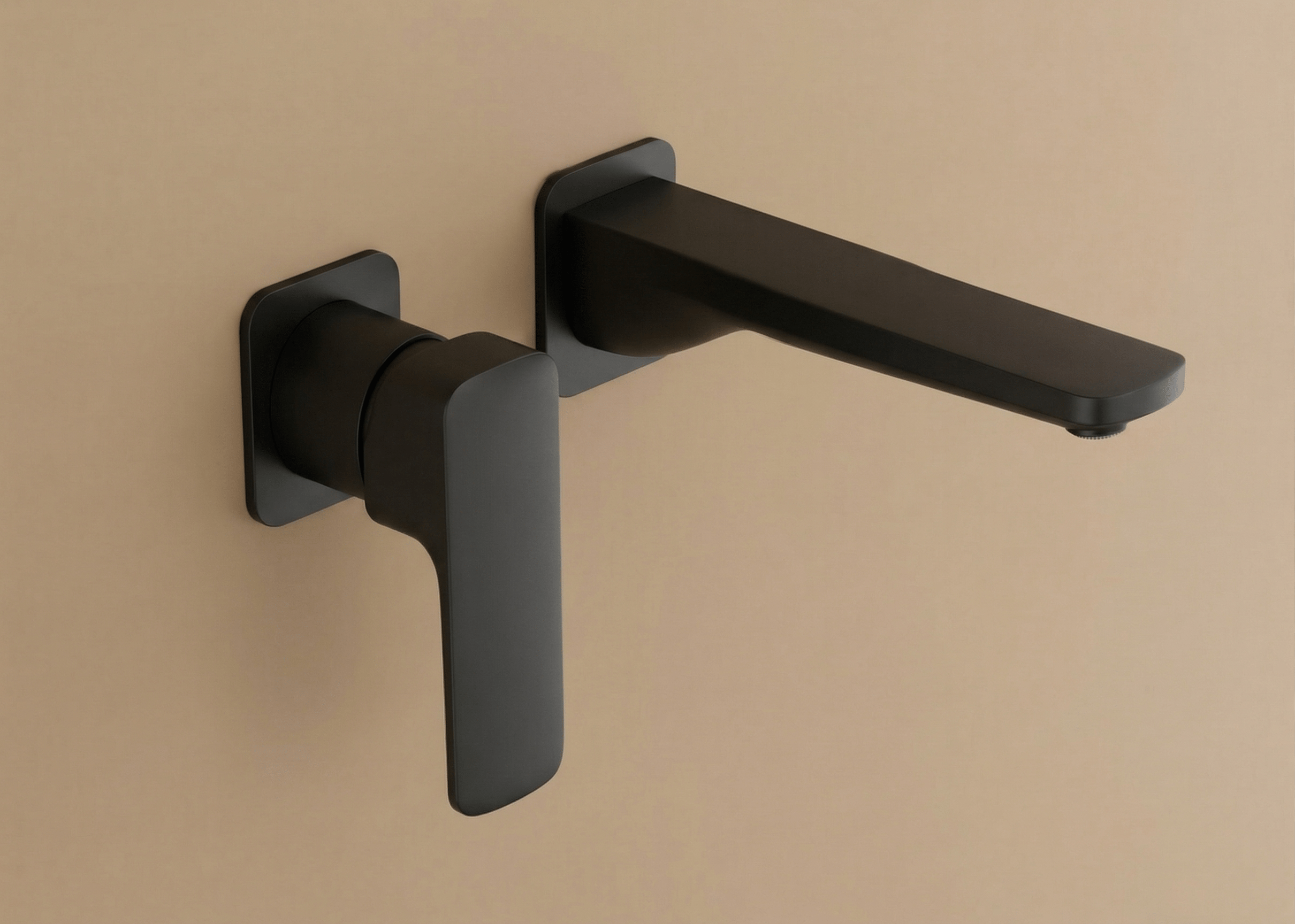 UP SERIES WALL MOUNTED MIXER TWO HOLE BASN